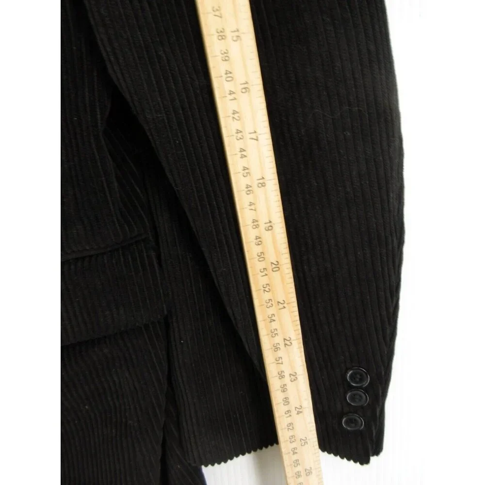 VINTAGE Oleg Cassini Sport Coat 44 Long Blazer Corduroy Jacket Outdoor